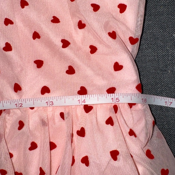 Unique vintage heart polka dots mesh dress - Picture 9 of 9